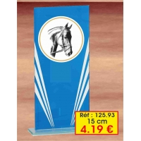 Trophée VERRE : Réf. 125-93  - 18cm